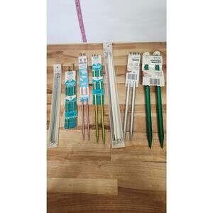 Lot of Vintage New In Package knitting needles